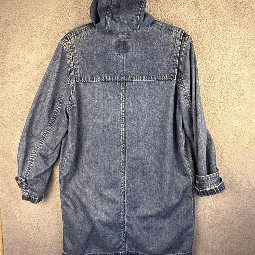Ralph Lauren hooded Jean coat size small - Picture 5 of 13